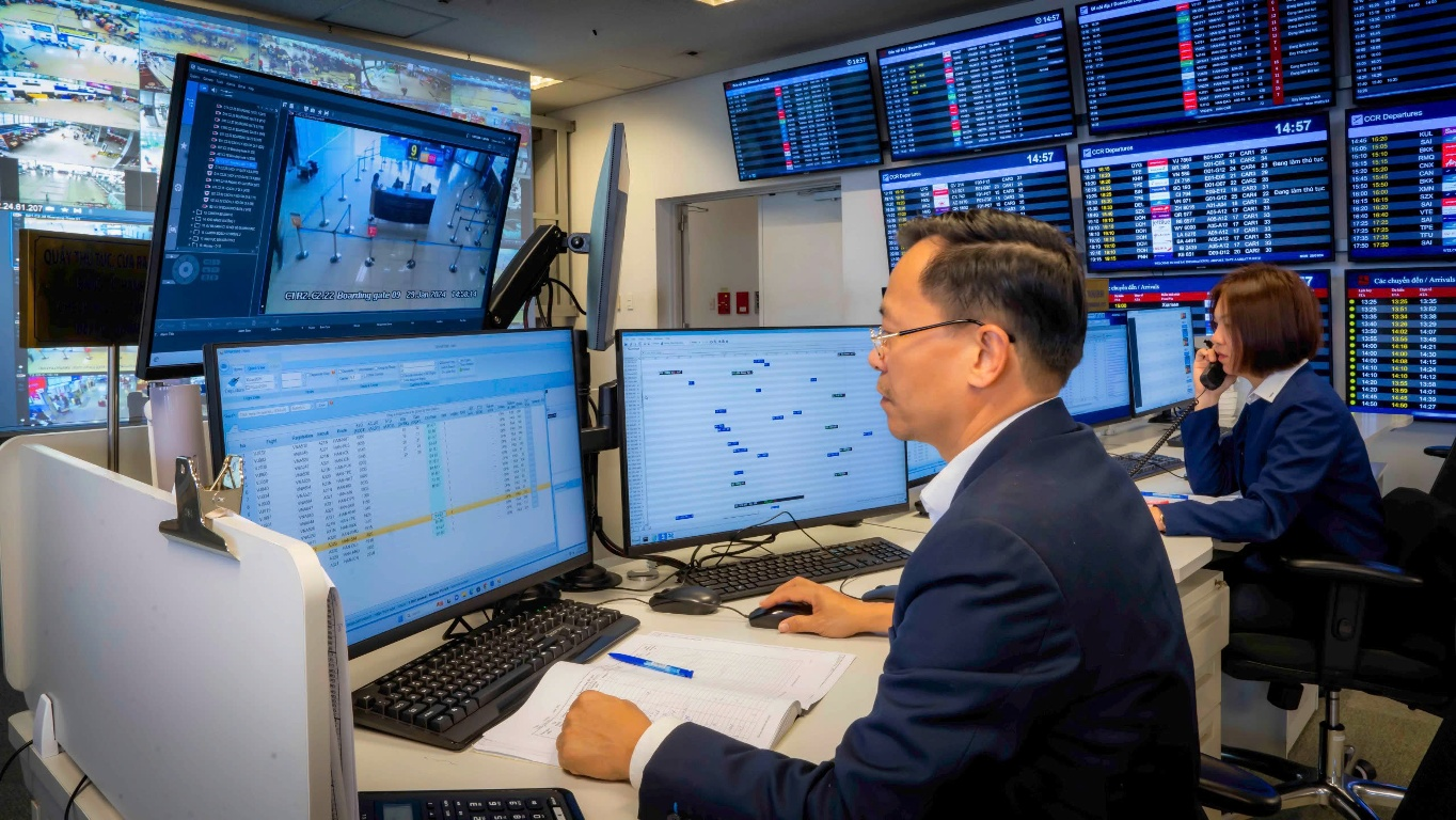 Hiệu quả rõ rệt từ mô hình điều phối hoạt động sân bay tại Nội Bài